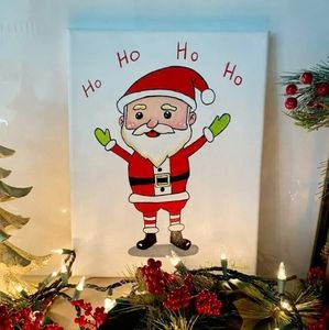 Santa-Claus Ho-Ho-Ho Painting